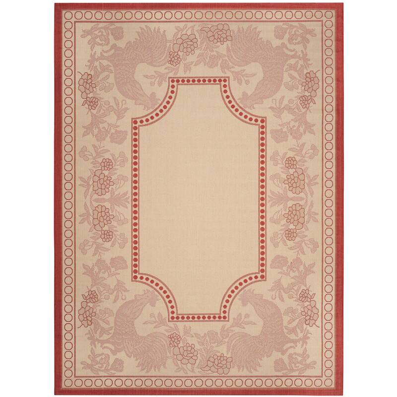 SAFAVIEH Courtyard Terry Indoor/ Outdoor Waterproof Patio Backyard Rug
