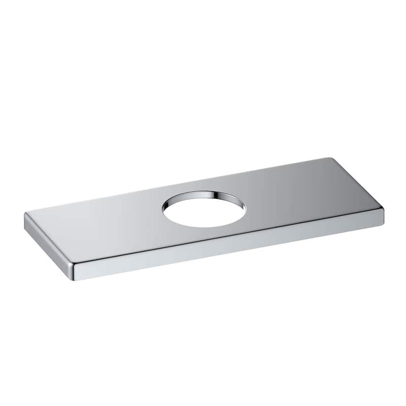 6" Faucet Hole Cover - Chrome