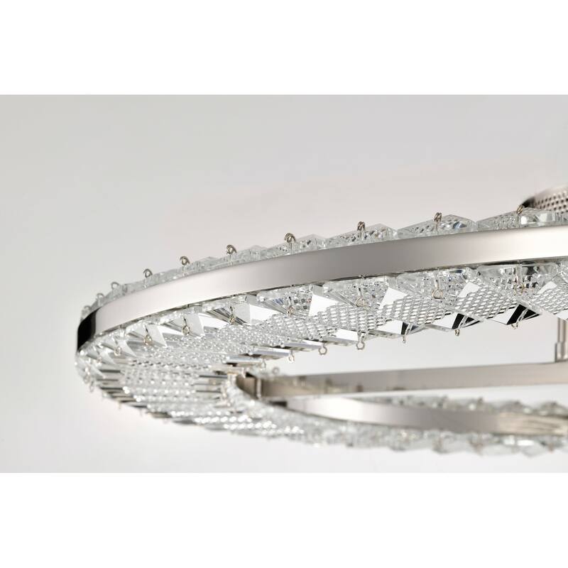 Nuvo Lighting 62/2444 Nova 23" Wide Semi-Flush LED Ceiling Fixture