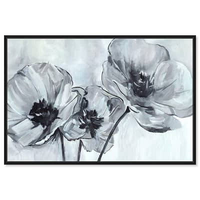 Flower Impressions Canvas by Art Remedy