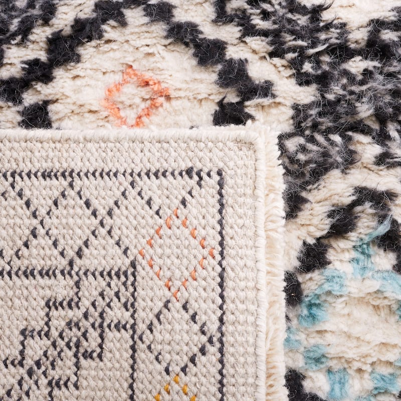 SAFAVIEH Hand-knotted Kenya Farnaz Southwestern Tribal Wool Rug