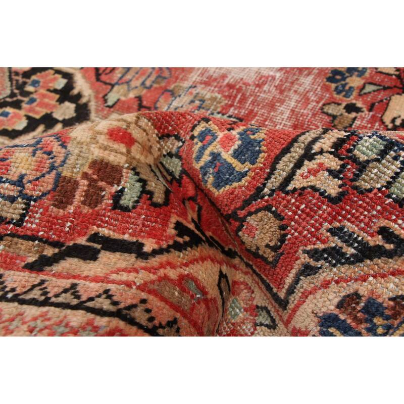 ECARPETGALLERY Hand-knotted Antalya Vintage Red Wool Rug - 3'8 x 6'9