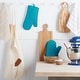 preview thumbnail 23 of 108, KitchenAid Ribbed Soft Silicone Oven Mitt 2-Pack Set, 7.5"x13"