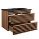preview thumbnail 5 of 8, Render 30" Wall-Mount Bathroom Vanity