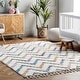 preview thumbnail 1 of 9, Nuloom Rumi High-Low Chevron Kids Tassel Area Rug 3' x 5' - Rectangle