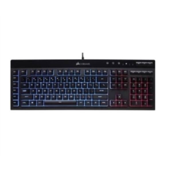 Shop Corsair Keyboard Ch 9206015 Na Rgb Gaming K55 Rubber Dome Retail Overstock 28863799