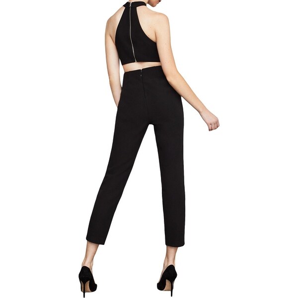 bcbg halter jumpsuit