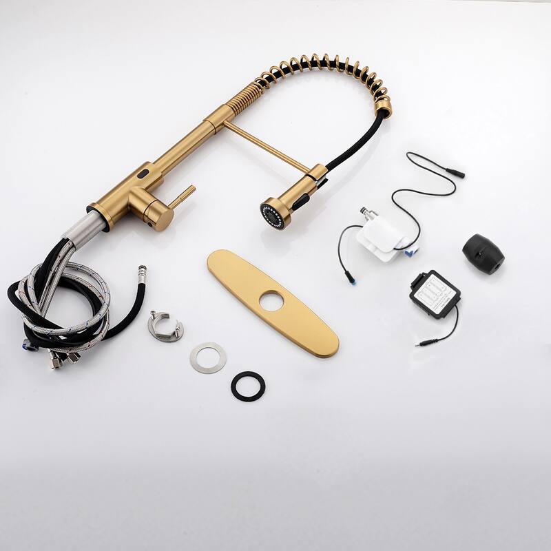 Kitchen Faucet with Battery Control Valve