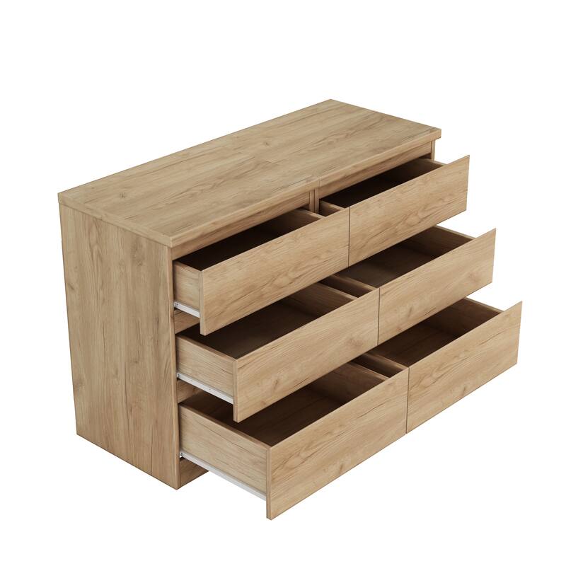 19.7"Nightstand with 3 Drawers,Set of 2,Beside Table with Drawers Handle Free Design,Thickened Top Plate,3 Drawer