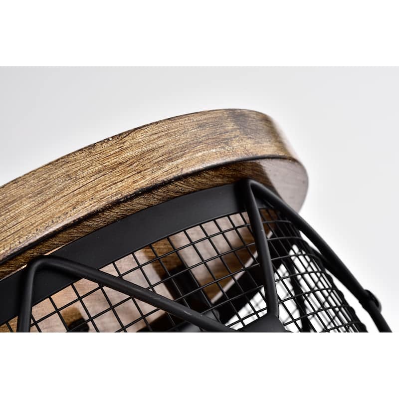 Julie Matte Black 3-Light Metal Drum Shade Flush Mount with Diamond Pattern and Geometric Design