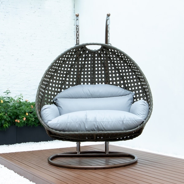 two person hanging egg chair