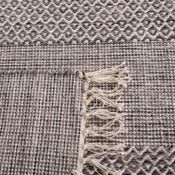 slide 2 of 4, SAFAVIEH Handmade Montauk Pacuta Flatweave Cotton Fringe Rug
