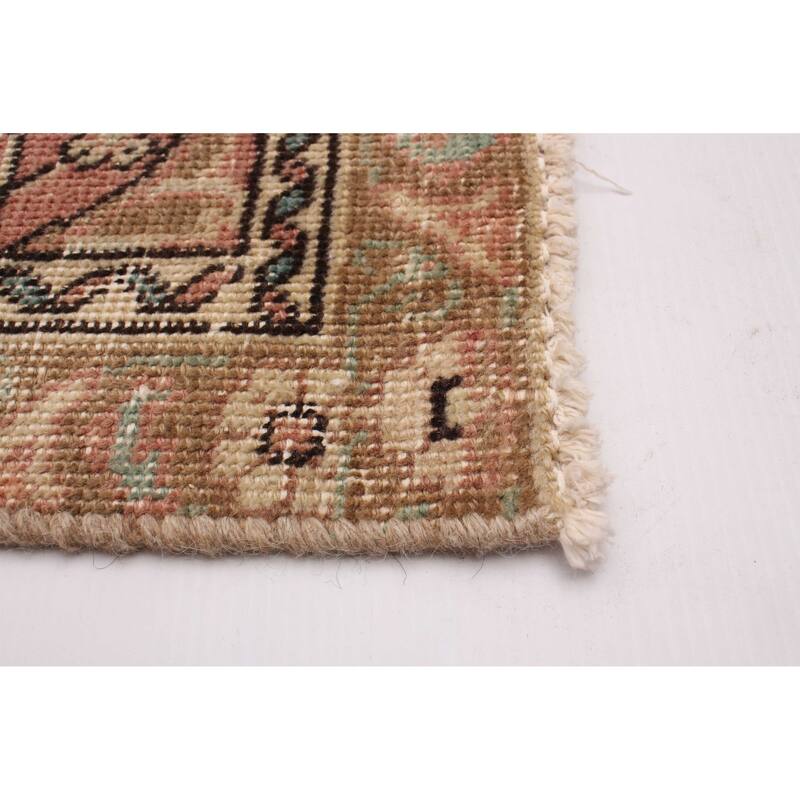 ECARPETGALLERY Hand-knotted Antalya Vintage Red Wool Rug - 7'11 x 11'5