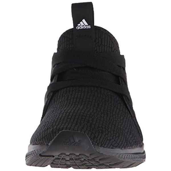 solid black adidas womens
