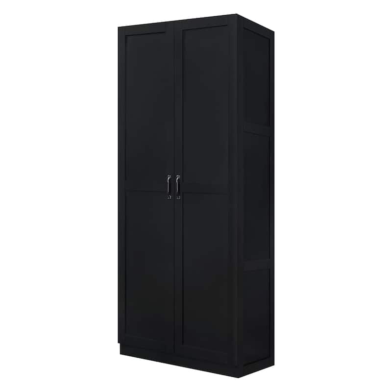 Manhattan Comfort 2-Piece Modern Cornelia Storage Closet