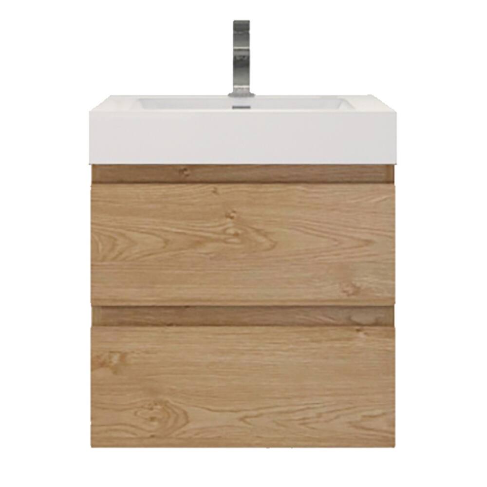 Baillie 24'' Wall-Mounted Vanity with Reinforced Acrylic Sink