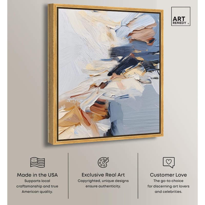 A Symphony in White II Canvas by Art Remedy