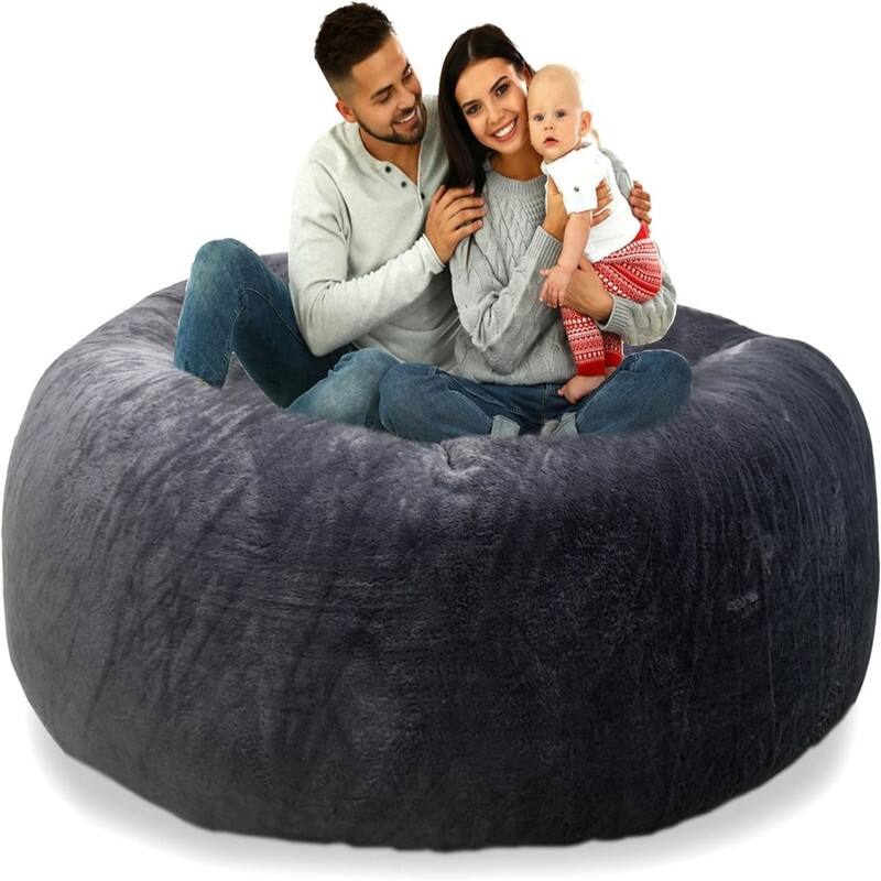 6ft Bean Bag Chair Cover(Only Cover)