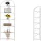 Option White Frame & Transparent Shelf