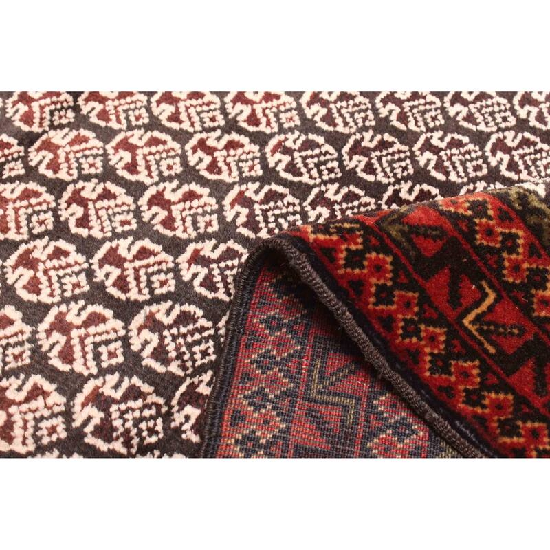 ECARPETGALLERY Hand-knotted Teimani Ivory Wool Rug - 3'1 x 5'0