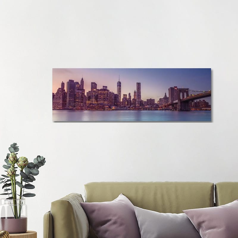 iCanvas "New York XXII" by Assaf Frank Canvas Print - 16x48x1.5