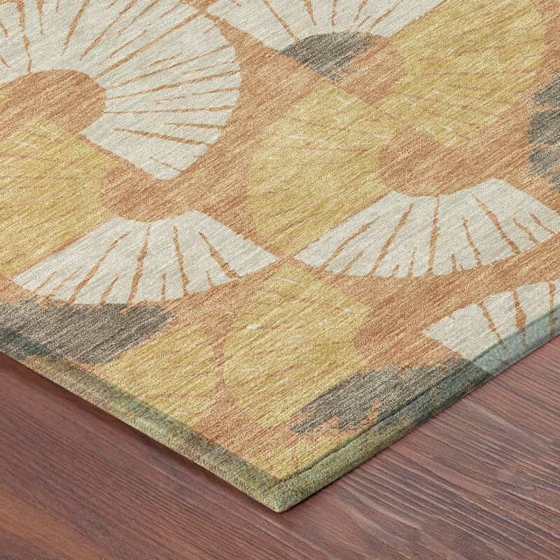 Machine Washable Indoor/ Outdoor Modern Jay Chantille Rug