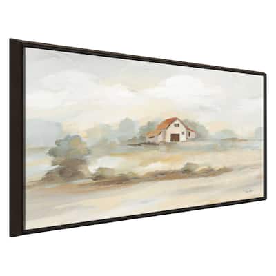 "The Old Farm Landscape" Print on Floating Canvas