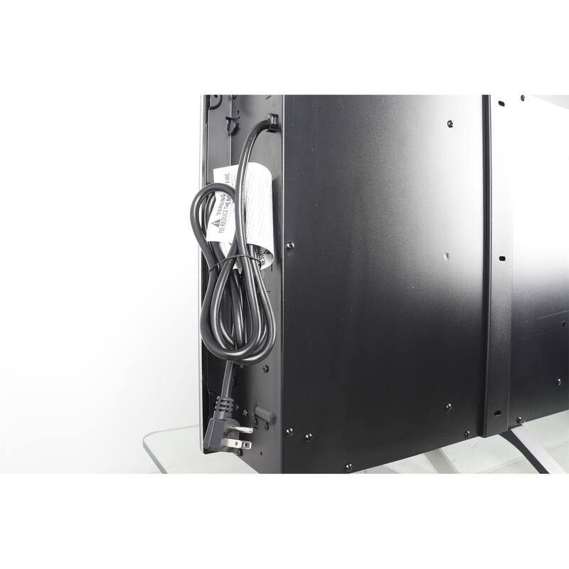 50" Smart WiFi Electric Fireplace, Recessed & Wall-Mount Heater