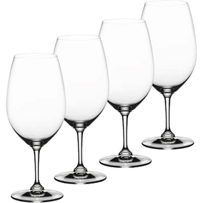 Nachtmann Set of 4 ViVino Bordeaux Wine Glass - 3.75"W x 8.5"H