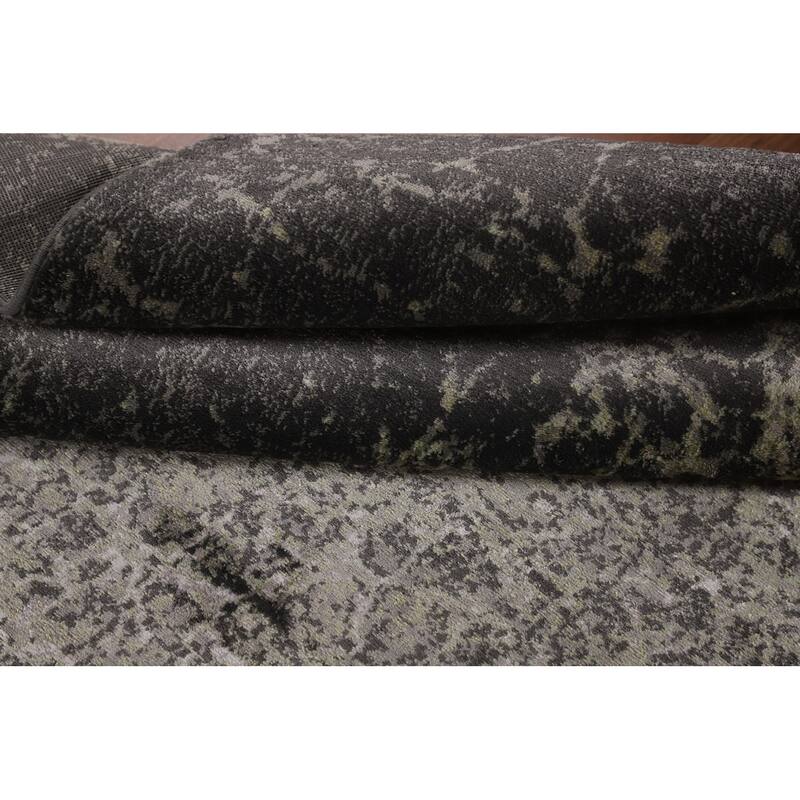 Multi-Color Turkish Area Rug Machine Made Abstract Carpet - 5'0" x 8'0"