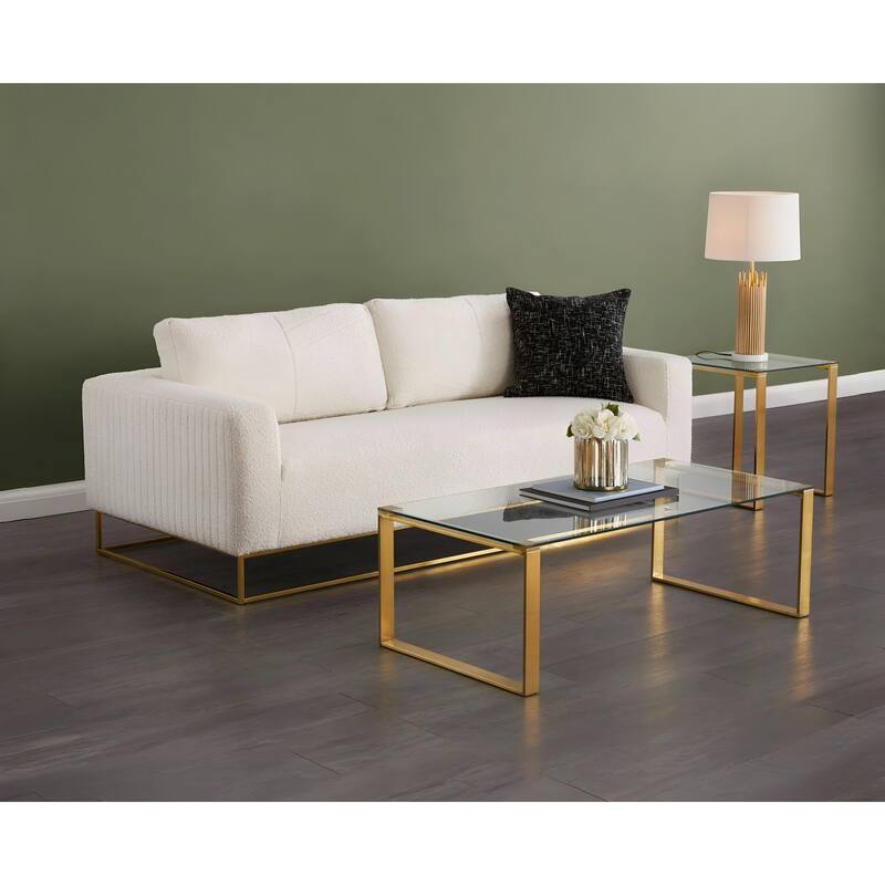 Gen Condo Glass Large Coffee Table Sleek Design
