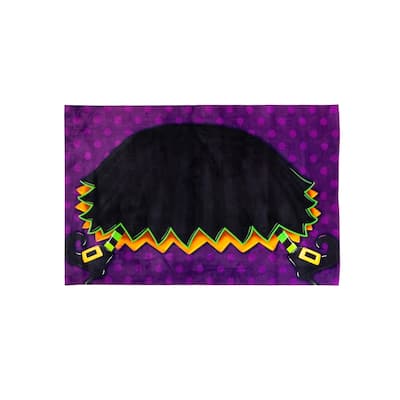 Witch 42 in. x 26 in. Peeper Layering Door Mat - Multi-Color