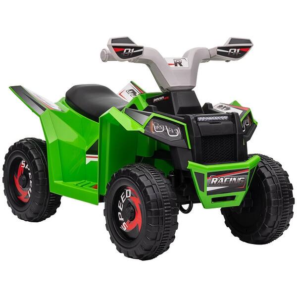 slide 2 of 18, Kids Electric ATV with Safe Speed, Durable Wheels & Long Battery Life for Outdoor Fun Green