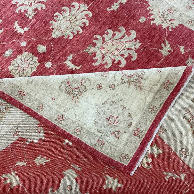 HERAT ORIENTAL Handmade Oushak Wool Rug - 6' x 9'