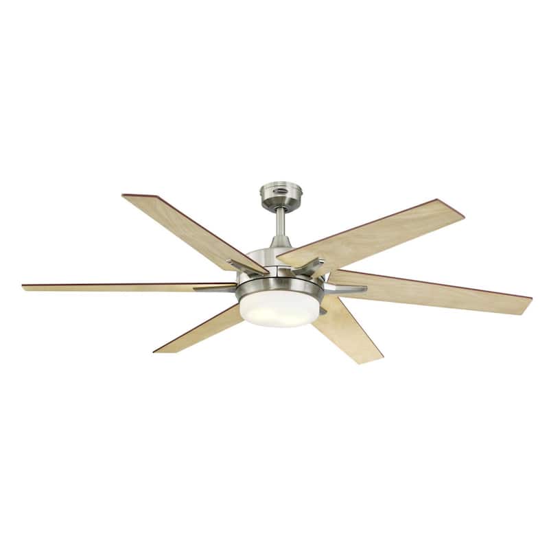 Westinghouse Cayuga 60-Inch Indoor Ceiling Fan with Dimmable LED Light Kit