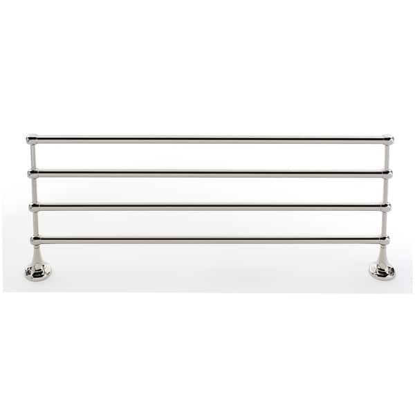 slide 2 of 5, Alno Royale 26"W Solid Brass Wall Mounted Towel Rack with 4 Towel Bars