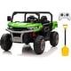 preview thumbnail 1 of 2, 24V 2-Seater Kids Ride On Dump Truck with Dump Bed and Shovel, Kids UTV Battery Powered Cars w/ Remote Control