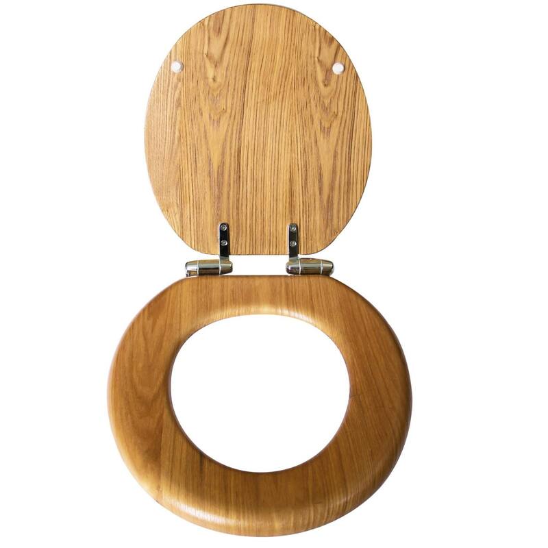 Design House 561241 Dalton Round Toilet Seat with Soft Close