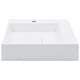 preview thumbnail 22 of 51, vidaXL Wash Basin Mineral Cast/Marble Cast White Washroom Sink Multi Sizes