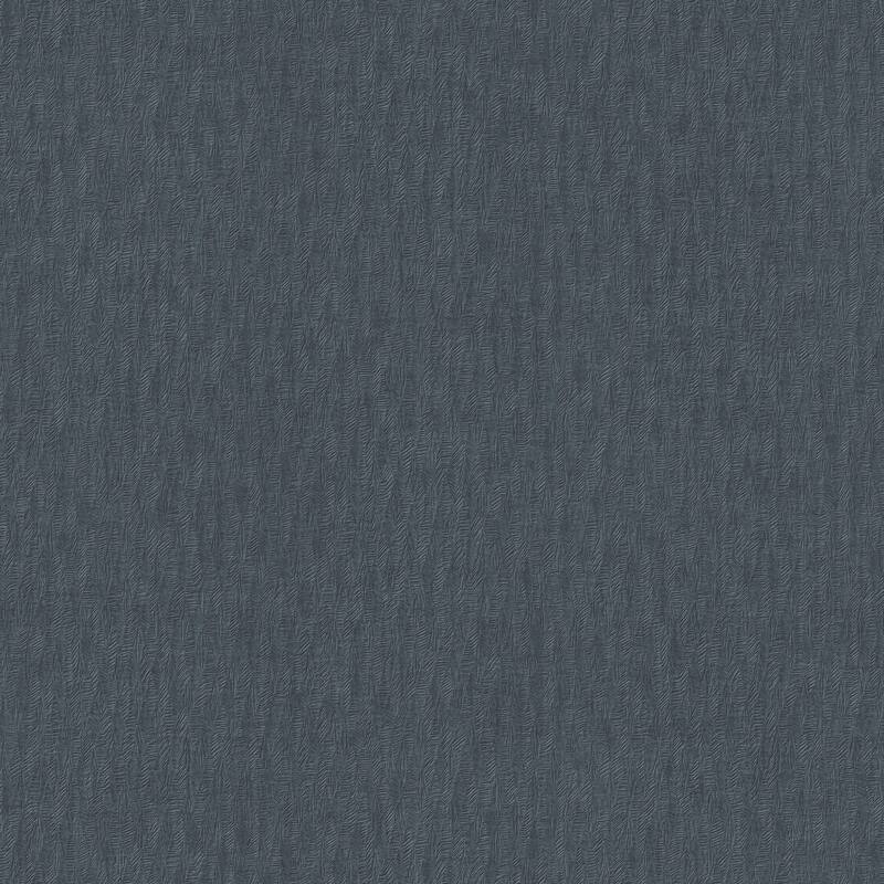 Bryson Navy Feathered Texture Wallpaper