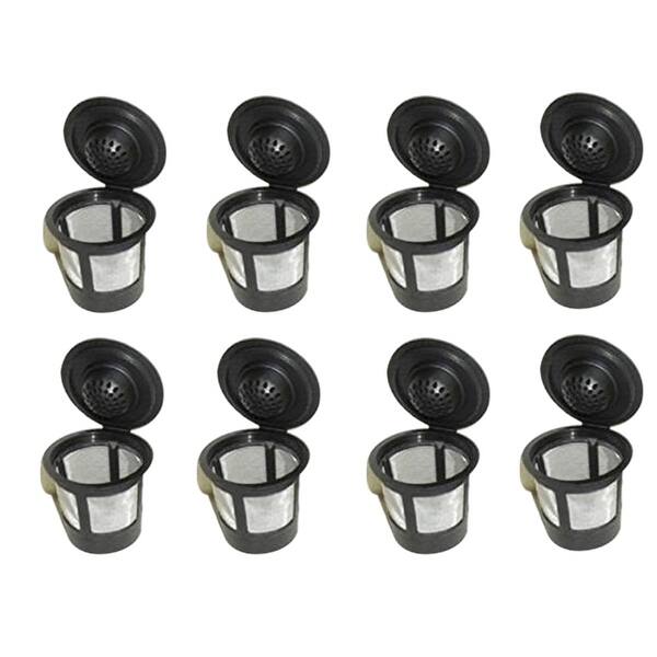 Shop Generic Pack Of 8 Solo Coffee Pod Filters Compatible With Keurig K Cup Coffee System Reusable Coffee Filter Overstock 14772198