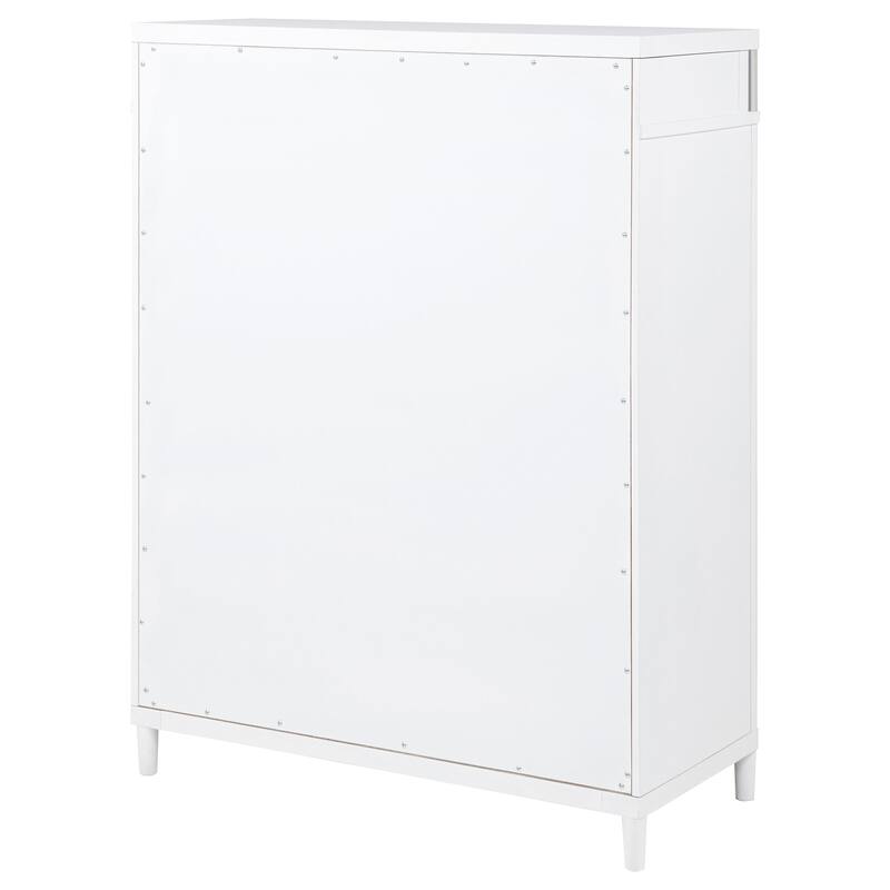 Gracemont 5-drawer Bedroom Chest of Drawers White