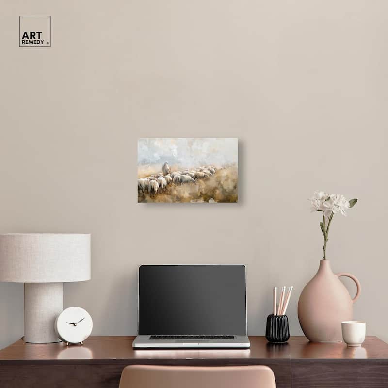 Holy Earth Canvas by Art Remedy, Gallery Wrapped