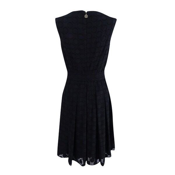 tommy hilfiger belted dress