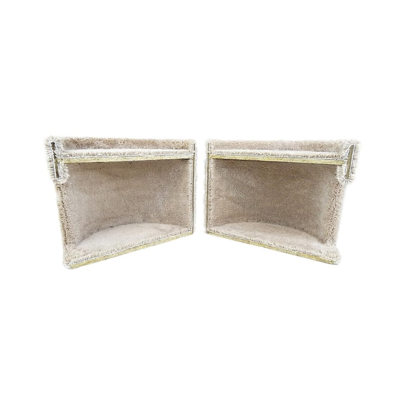 Solid Wood 4-Level Cat Tree with Plush Perches and Sisal Scratching Posts for Multiple Cats