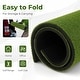 preview thumbnail 3 of 4, 5 x 4 FT Golf Hitting Mat Artificial Turf Golf Training Mat 20/25mm