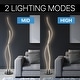 preview thumbnail 21 of 24, Natalie 63.75" LED Integrated Floor Lamp, Chrome by JONATHAN Y