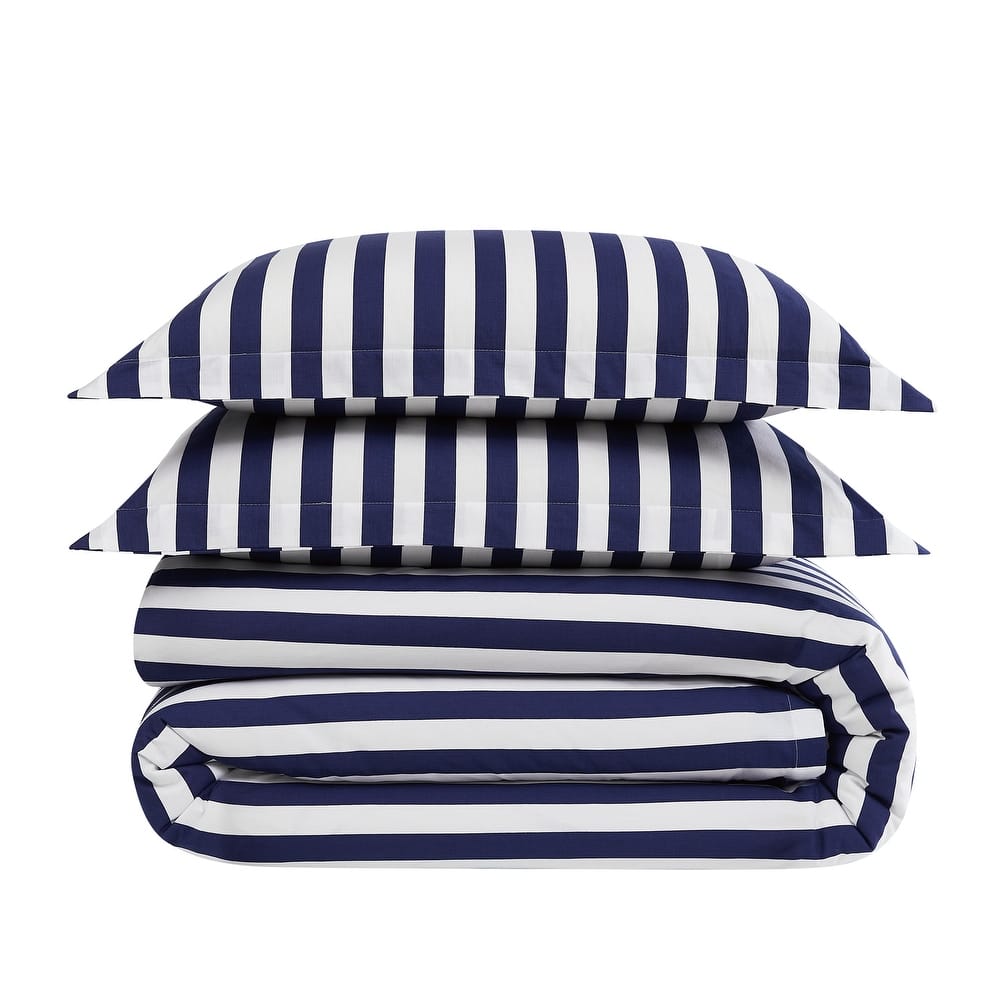 Brooklyn Loom Levi Stripe 3 Piece Comforter Set