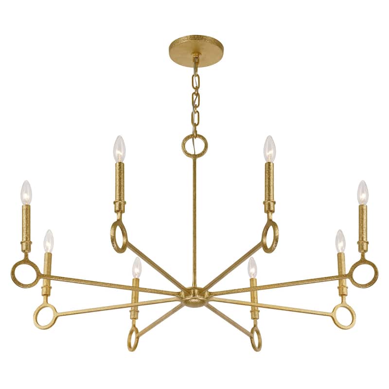 Savoy House 1-6847-8 Noah 8 Light 40" Wide Taper Candle Style