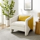 preview thumbnail 1 of 15, Mid Century Modern Armchair,Swivel Chair for Living Room, Bedroom - 30" x 29.5"